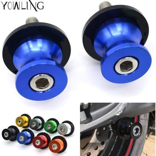 For Honda CBR600RR CBR 600 RR f4i f4 f3 f2 CBR1000RR CBR900RR 2003-2017 Motorcycle 8mm Swingarm Sliders Spools Stand Slider