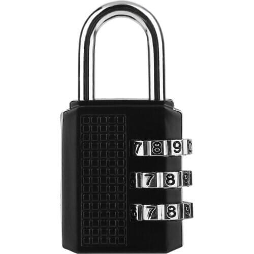 Mini Anti-theft Code Lock Multifunctional Travel Suitcase Luggage Safely Padlock Zinc Alloy Code Lock