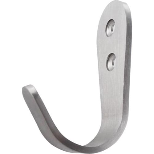 1/2/5/10 Stainless Steel Organizer Hook Bathroom Hook Rustproof Kitchen Utensil Utility Hanger Metal Wall Mount D1