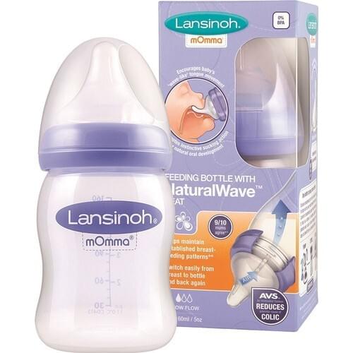 Lansinoh Natural Wave Baby Bottle 160 ml