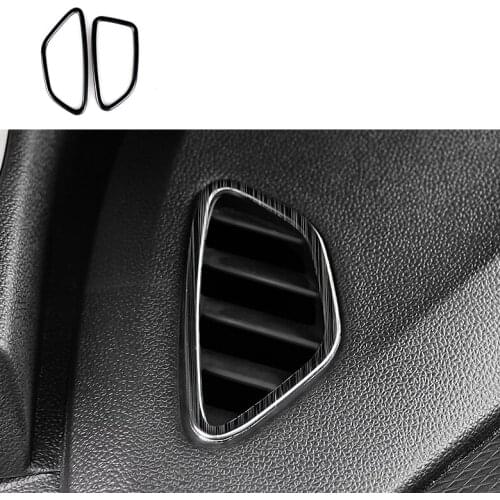 Lsrtw2017 Car Dashboard Left Right Air Outlet Vent Frame Trims for Chevrolet Trax Tracker Opel Mokka 2019 2020 2021 Auto Styling