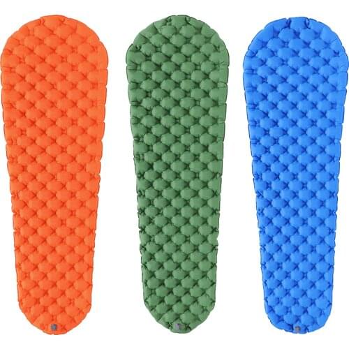 Inflatable Sleeping Pad Air Mat for Tent Hammock Sleeping Bag, Camping Hiking Outdoor Office Single Air Mat Bed- Waterproof
