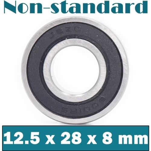 12.5*28*8 mm Non-standard Ball Bearings ( 1 PC ) Inner Diameter 12.5 mm Outer Diameter 28 mm Thickness 8 mm Bearing