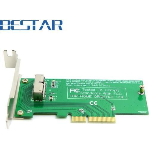 PCIE PCI-Express PCI-E PCI Express to for 2013 2014 2015 Apple Macbook Pro Air SSD Convert Card for A1493 A1502 A1465 A1466