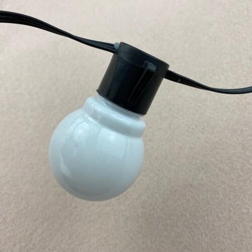 DC5V 50mm addressable RGB full color WS2811 5050 globe type pixel light;IP68;0.24W;white base;50pcs a string
