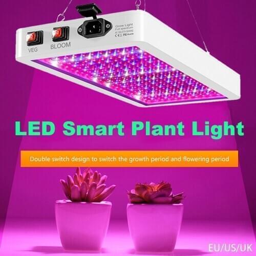LED Grow Light 2000W Waterproof Phytolamp Leds Chip Phyto Growth Lamp Full Spectrum Plant Lighting for Indoor Plant