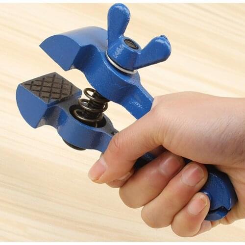 25/40/50mm Iron Heavy Vise Anti-slip Vice Universal Manual Vise Multifunctional Clamp Fixture Hand Tools for Melting Metal Sheet