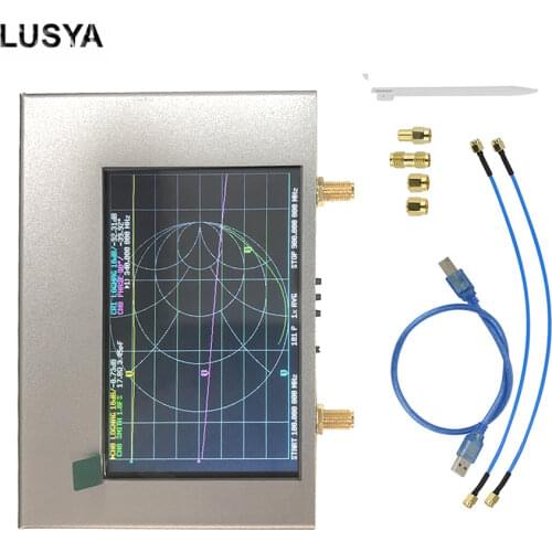 New NanoVNA V2 Plus4 4 inch 4GHz Vector Network Analyzer 50kHz-4GHz Shortwave HF VHF UHF 70-90dB With 3200mAh Battery For Ham