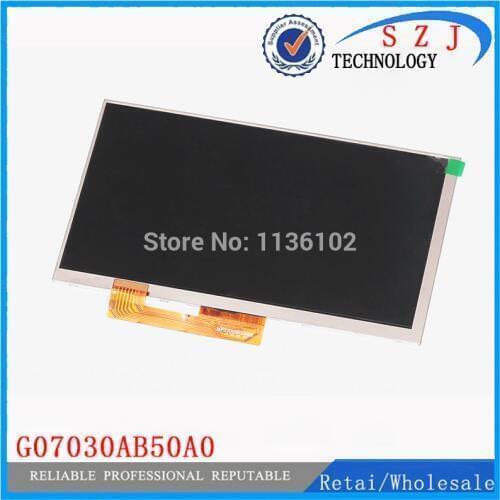 New 7" Inch G07030AB50A0 LCD Screen LCD Panel LCD display 164x97mm 1024X600 30pin Free shipping