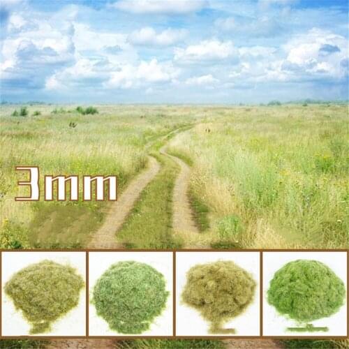 3mm Flock Plant Grass Powder Toy Multiple Colors Selection Building Sand Table Production Simulation Garden
