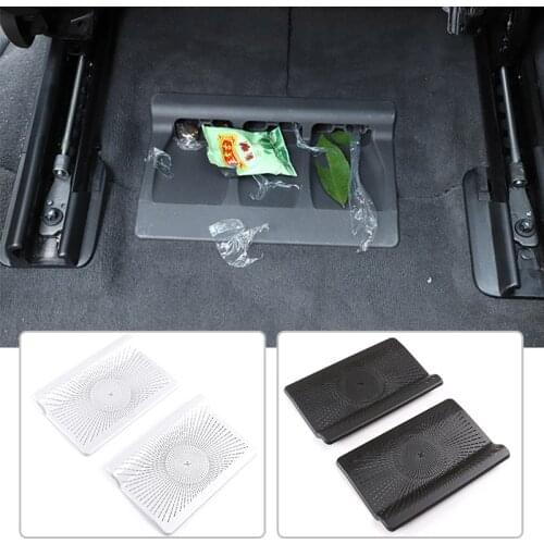 ABS For Mercedes-Benz GLE GLS Class W167 X167 350 450 2020 Car Seat Under Air Outlet Frame Trim Accessories