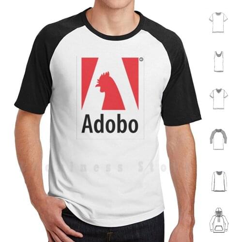 Adobo Inc T Shirt DIY Cotton Big Size 6xl Adobo Adobe Chicken Filipino Tagalog Pilipinas Philippines Pinoy Manok Sarap Parody