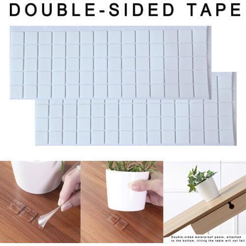70 Pcs Double-sided tape Gripping Anti Slip Gel Pads Sticker Sticky Reusable for Home Kitchen Car Holder H99F