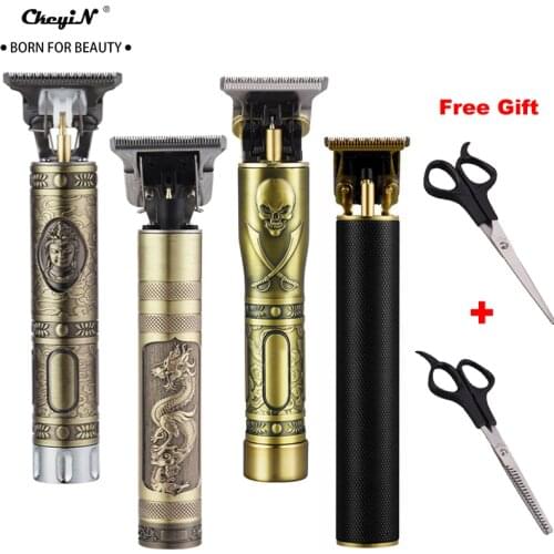 Electric Hair Clipper Hair Trimmer T Barber Haircut USB Rechargeable Beard Trimmer Men Cordless Hair Cutting Styler Machine 50