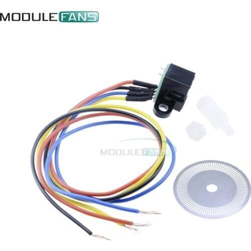 Photoelectric Speed Sensor Encoder Code Disc Disk Code Wheel for Freescale Smart car 5v Laser Cutting Quadrature Signal Output