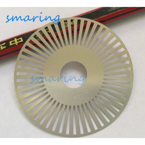 Photoelectric Encoder M1-12 Servo Motor Grating Disk Robot Speed Measuring Disk for DIY Smart Car Chassis