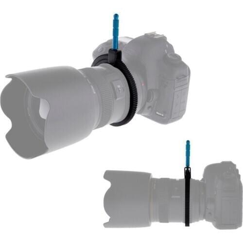 Focus Lens Flexible Adjustable Metal Handle Sprocket For Dslr