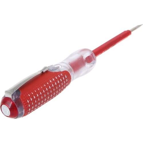 X7YF 100-500V Voltage Indicator Cross & Slotted Screwdriver Electric Test Pen Durable Insulation Electrician Home Tool