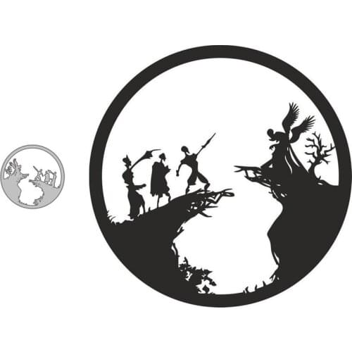 Metal Cutting Dies Cliff Heart Stencils for DIY Scrapbooking Photo Album Embossing New 2021