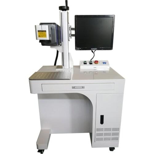 Raycus JPT 20W 30W 50W 100W Desktop Optical Fiber Laser Marking Machine Price for Metal Plastic 2020 Laser Engraver
