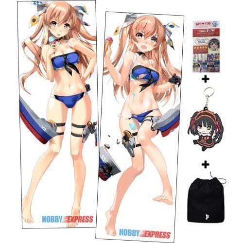 Hobby Express KanColle Dakimakura Japanese Otaku Waifu Hugging Body Pillow Cover ADP98036