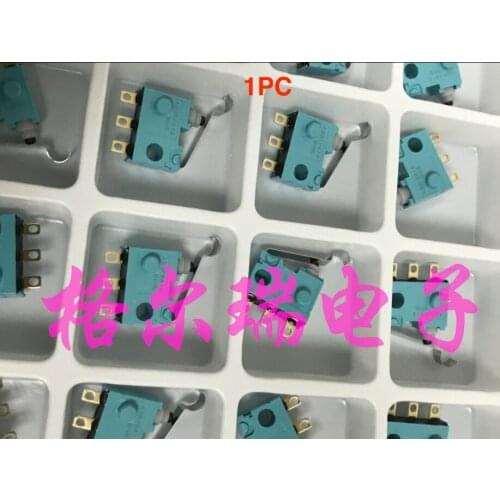 Original for turquoise ASQ10418 ultra-small waterproof micro switch with bent lever car door lock