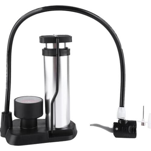 Portable Mini Foot Pedal Inflator High Pressure Air Pump For Electric Bike Bicycle Basketball Football Bicycle Foot Pump