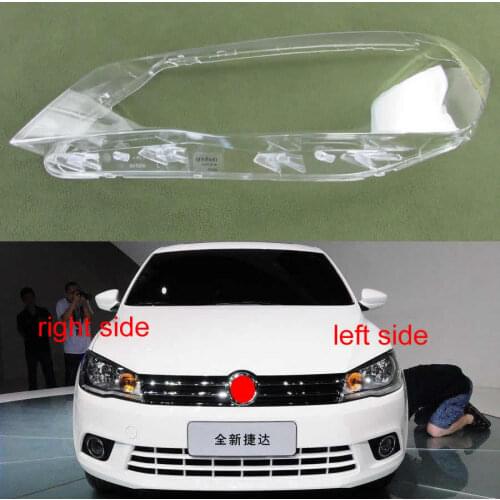 For Volkswagen VW Jetta 2013 2014 2015 2016 Headlamp Cover Transparent Lampshade Headlight Shell Masks