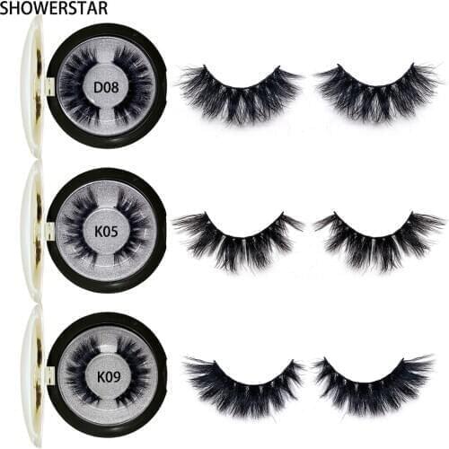 Eyelash Factory Stock Siberian Mink Hair Make Up Eyelashes Fashion Realistic Effect All Models Customized Gift Wrapping