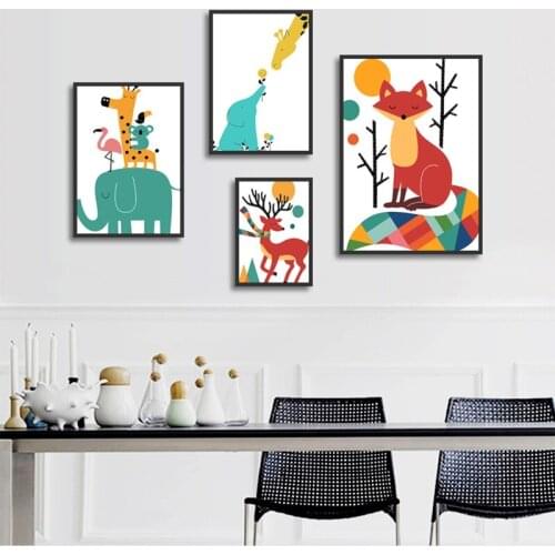 Rustom Modular Paintings On The Wall