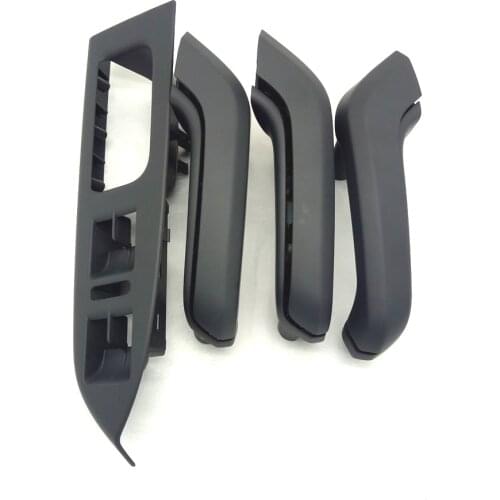 For Volkswagen vw Touran door handle frame Inner Armrest Interior Door Grab Handle Cover window Switch Bezel