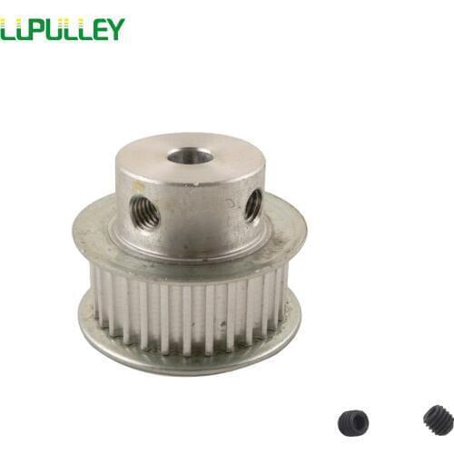 LUPULLEY 3M 35T Timing Pulley 6/6.35/7/8/10/12/12.7/14/15/16/17mm Bore Timing Belt Pulley11mm Belt Width Motor Wheel Belt Pulley