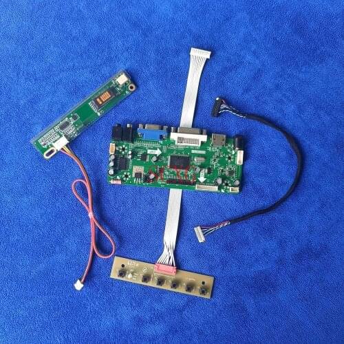 1CCFL M.NT68676 controller board Kit 20-Pin LVDS Fit LTD133EX2A/LTD133EX2S/LTD133KX2S 1280*800 HDMI-compatible DVI VGA LCD panel