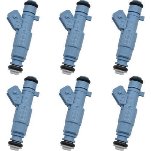 6PC/lot Fuel Injector for PEUGEOT 206 307 CITROEN C4 1984F3 0280156139 NEW 9642872780