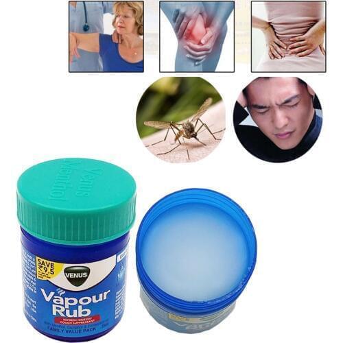 Vapour Rub White Cooling Balm Ointment For Anti Mosquito Headache Toothache Stomachache Dizziness Essential Balm Oil Tiger Balm