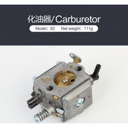 Free shipping of 1pc oil carburetor for gasoline chainsaw 62CC aftermarket repair&replacement with high cost effect