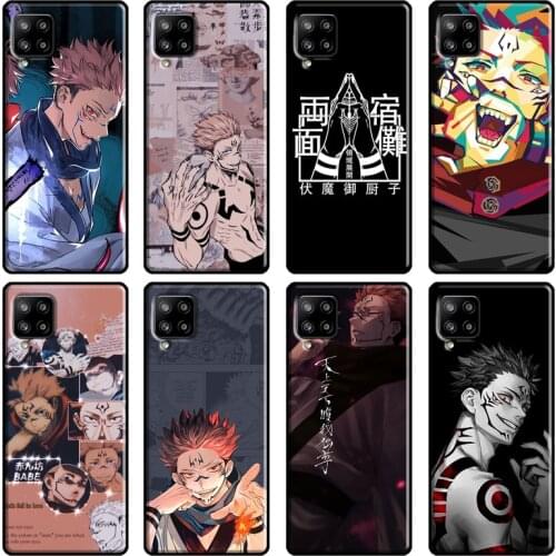 Ryomen Sukuna Jujutsu Kaisen Case For Samsung Galaxy A71 A70 A51 A12 A41 A31 A21S A20e A72 A52 A30 A40 A50 A02 Cover