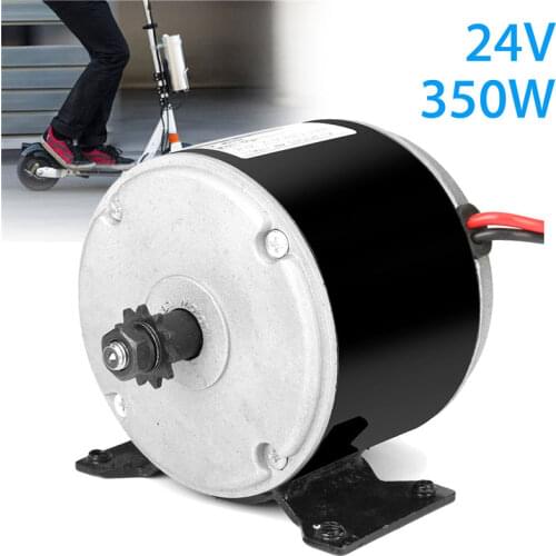 1pcs 24V 350W Black DC Motor Permanent Magnet Generator Micro Motor For DIY