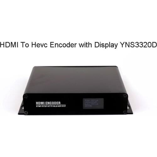 H.264 H265 IPTV Video Live Stream Hevc SRT HDMI-Compatible To IP Encoder Mpeg4 for Youtube Facebook RTMPS Full HD 1080P@60fps