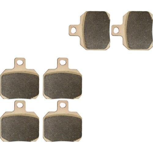 Disc Brake Pads Set fit for PIAGGIO VESPA Street 500 ie Beverly 2012 2013 2014 2015 Front Rear