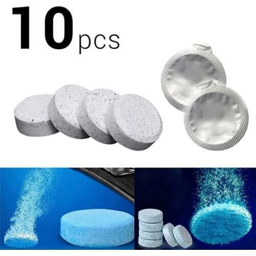 10/6/1PCS (1PC=4L Water) Glass Cleaner Car Auto Window Cleaning Car Solid Wiper Fine Seminoma Wiper Car Windshield