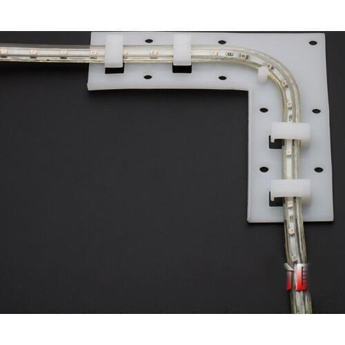 100pcs LED 3014/3528/5050 Light With Partner Corner Elbow Card Fixed Clip