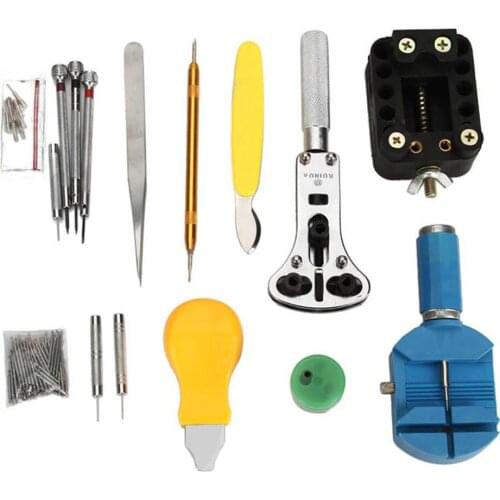 Brand New 36PCS Watch Opener Remover Watch Repair Set With 108PCS Watch Strap Spring Pin hot V5