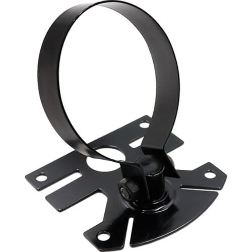 Car 2 Inch 52mm Single Hole Dash Gauge Pod Holder Black Stainless Steel