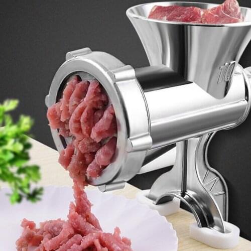 Household Manual Meat Grinder Hand-crank Homemade Sausage Machine Sausage Stuffer Pepper Grinder And Vegetable Cutter