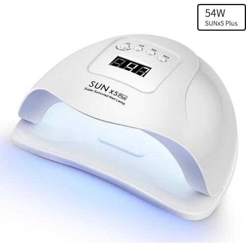 Nail Lamp for Manicure 54W Nail Dryer Machine UV Lamp For Curing UV Gel Nail Polish With Motion sensor