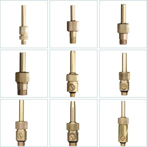 M6 M8 M10 M12 M14 Garden Micro Sprayer Nozzle Brass Adjustable Irrigation Sprinkler Courtyard Lawn Flower Watering Spray