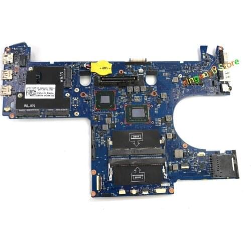 For Dell For Latitude E6220 Motherboard with Core i3-2330M CPU CN-08XWC 08XWC 8XWC