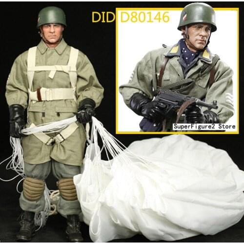 DID D80146 WWII Airborne Infantry Paratrooper Green Devils 1/6 Soldier Model with Hatchs Schmeling