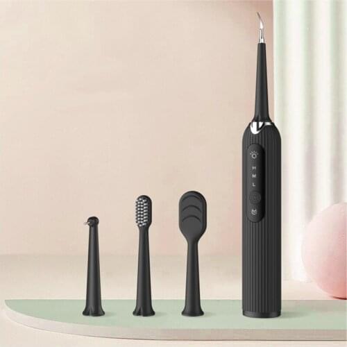 Electric Sonic Dental Scaler Set Portable Ultrasonic Toothbrush Calculus Remover Tooth Stains Tartar Tool Dentist Oral Hygiene
